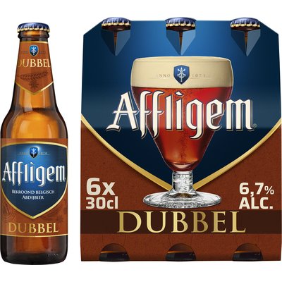 Aanbieding Affligem Dubbel Sixpack 6x30cl