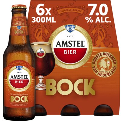 Aanbieding Amstel Bock Sixpack 6x30cl