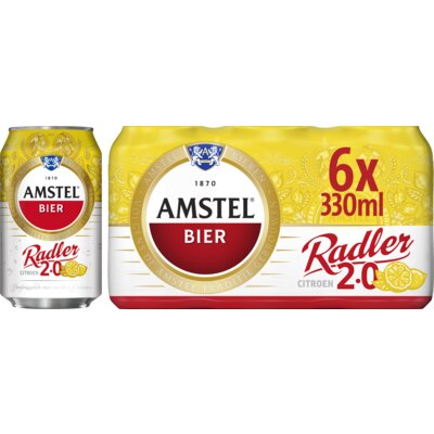 Aanbieding Amstel Radler Citroen Sixpack 6x33cl