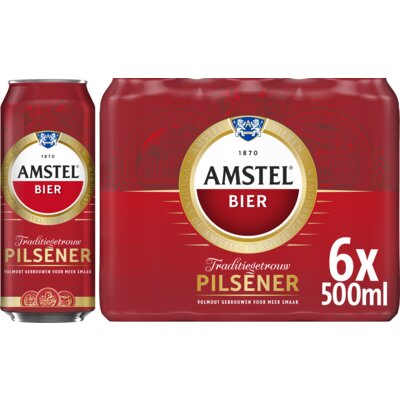 Aanbieding Amstel Sixpack 6x50cl