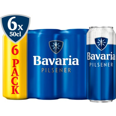 Aanbieding Bavaria Sixpack 6x50cl