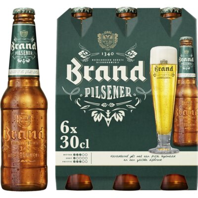 Aanbieding Brand Sixpack 6x30cl