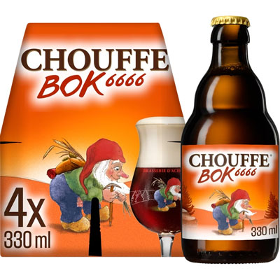 Aanbieding Chouffe Bok 6666 4-pack 4x33cl
