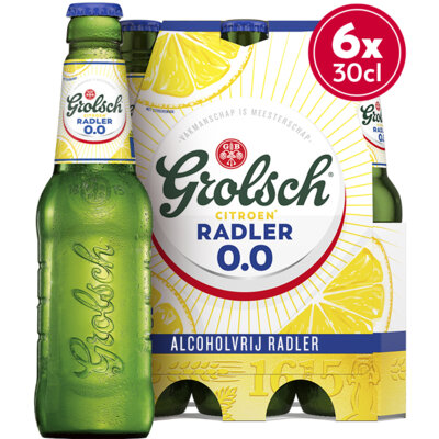 Aanbieding Grolsch Radler Citroen 0.0 Sixpack 6x30cl