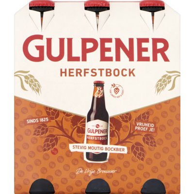 Aanbieding Gulpener Herfstbock Sixpack 6x30cl