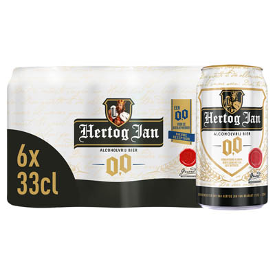 Aanbieding Hertog Jan 0.0 Sixpack 6x33cl