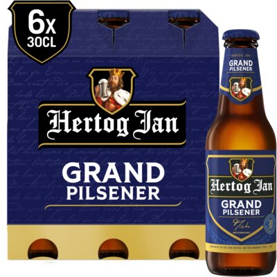 Aanbieding Hertog Jan Grand Pilsener Sixpack 6x30cl