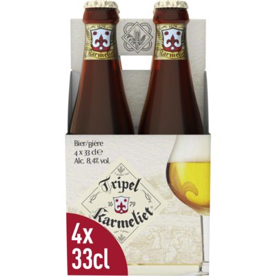 Aanbieding Karmeliet Tripel 4-pack 4x33cl