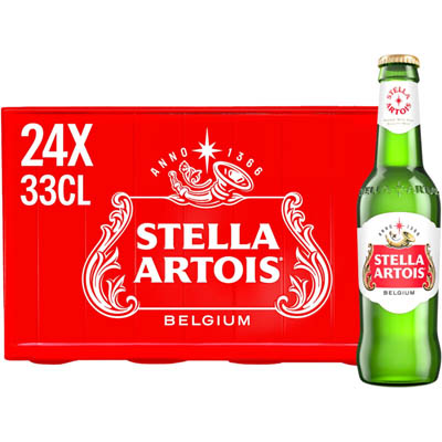 Aanbieding Stella Artois Krat 24x33cl