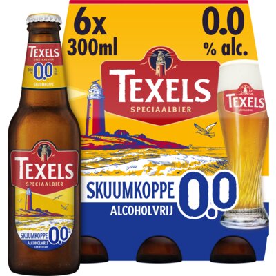 Aanbieding Texels Skuumkoppe 0.0 Sixpack 6x30cl